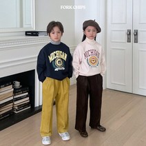 [당일발송] 포크칩스 먼데이골덴슬랙스 남아슬랙스 주니어통바지 키즈 유아 초등여아 남아