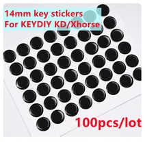 자동차 엠블럼 레터링 로고 마크 뱃지 호환 50 100 피스 14MM vvdi keydiy kydz 원격 키 크리스탈 로고 배, 01 50pcs_30 for opel