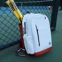 Wilson 윌슨 롤랑가로스 프랑스오픈 테니스 라켓 가방 2팩 백팩 Edition, 네이비 블루