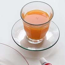 셀렉피 듀라렉스 피카디 25cl 260ml 유리컵 레트로 금테, 옐로우