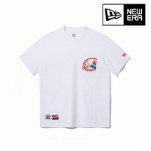 [엔터식스]뉴에라 [반팔] 뉴에라 MLB 쿠퍼스 타운 뉴욕 양키스 포켓 티셔츠 화이트 1354646013546460