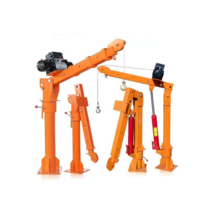 1톤 카고 크레인 화물 리프트 간이 이동식 기중기, 12v 500 kg ( 와이어 제어)