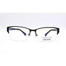 크리스핀 CRISIN 사각 반무테 안경 남자안경테 C2081 C1