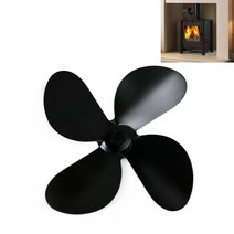 에코팬 캠핑무동력팬 무동력서큘레이터 난로 에코펜 스토브 벽난로 팬 블레이드 교체 4 블레이드 고온 저항, 없음