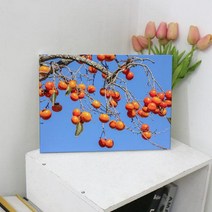 아트박스/꾸밈 bc106-캔버스액자33.4x24.2_돈들어오는감그림, 이미지1