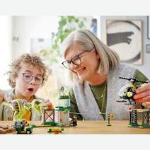 쥬라기월드 레고 티라노사우루스 헬기 여아 역활놀이 블럭장난감 toy 학습완구 창의력