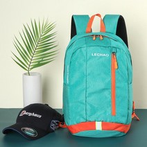 등산 캠핑 에어 메쉬 스카치 필름 경량 백팩 크로스 생존배낭 야외운동 힙색 자전거 백패킹 아웃도어룩, 오렌지