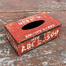 더웨스트 빈티지 티슈 케이스 BEST 8, 7. ABC3599