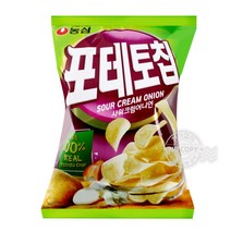 농심 포테토칩사워크림어니언 125g X 5개