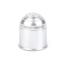 견인볼 카라반 트레일러 캠핑카 부품 힛치볼 히치볼 견인봉 견인 견인용품 범용 바 볼 커버 캡 히치 캐러밴 토우볼 보호 50mm 자동차 차량, [01] 은, 1개