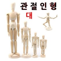 PGM1*^몰관절인형 대 과학 학습용 목각 구체 인테리어 원목 다용도^*1췤pgm
