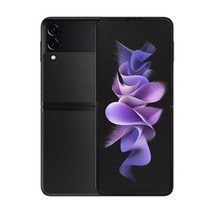 삼성전자 갤럭시 Z 플립3 5G 256GB 정품 미개봉 미개통, 블랙 LGU+