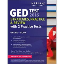 Kaplan GED Test 2016 : Strategies Practice & Review with 2 Practice Tests, Kaplan Test Prep