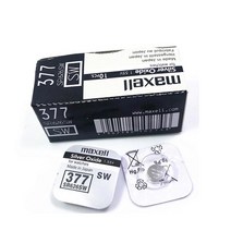 maxell 맥셀 시계 배터리 377 SR626sw 건전지 교체, 1입, 1개