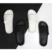 깔끔한 패션 슬리퍼 사무실 실내화 신발 굽 소음방지, 맨블랙 빠른배송, 맨블랙