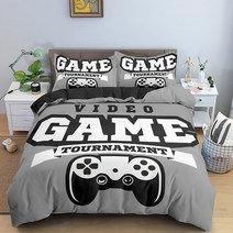 호텔침구 사계절 여름 이불 커버 을 비디오 게임 침대 세트 gamer 게임 테마 침실 장식 게임 침구 세트 홈 섬유, 세트 7, au 싱글 140x210cm