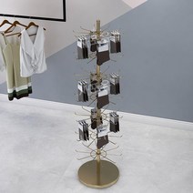 엽서 진열대 브로셔 거치대 팜플렛 리플렛 가판대 홍보물, 나노 골드 5층