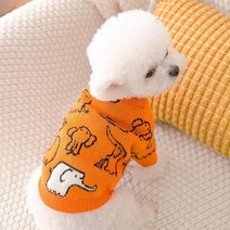 펫라이엇 강아지옷 가을 겨울 코끼리 니트, FW2-12_one color