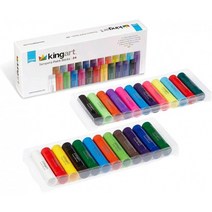 KINGART 템페라 페인트 스틱 - 24개 세트 (575-24), 단일옵션