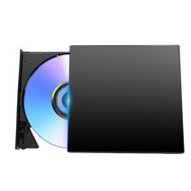 CD 플레이어 휴대용 노트북 외장 CD룸 리더기, 터치 실버(DVD 굽기읽기)Type-C 포함