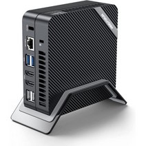 MINISFORUM UM590 미니 PC AMD Ryzen 9 5900HX Windows 11 Pro 데스크탑 컴퓨터 32GB RAM+512GB PCIe SSD 2xHDMI +, UM590(32+512G)
