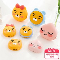 [카카오프렌즈] [얼굴형 파우치 증정] 얼굴형 PD 보조배터리 9700mAh, 캐릭터:어피치+얼굴형 파우치 증정