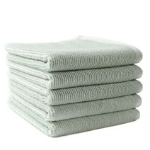 모던리빙 모던뱀부 130g 수건 세면 타올, 연두색, 5개