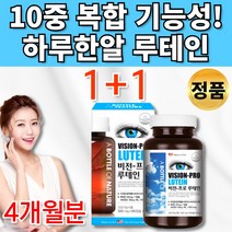 10중 복합성 미국산 루테인 베타카로틴 빌베리 마리골드 뉴테인 류태인 로테인 루태인 루데인 수입 망막 뻑뻑 피로 눈 건강 도움 20대 30대 40대 50대 60대 중년 영양제, 2통