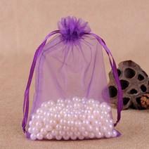 생일 간식 포장 박스 미니 선물 상자 20pcs Organza Bags 7x9 9x12cm Jewelry Packaging Pouches Wedding Birthday Party, 13x18cm, Plum