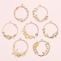 레진아트/프레임악세사리/원형바다친구들프레임/선택, _10179_3번