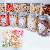 달달구리 머랭쿠키 6종 프레첼머랭쿠키 머랭쿠키대용량 단거땡길때 당떨어질때, 작은원통 40g이상, 솜사탕