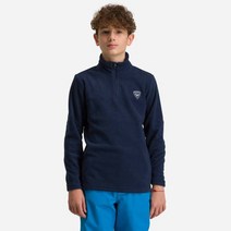 22로시놀 주니어 스키복 BOY 1/2 ZIP FLEECE DARK NAVY