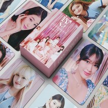 KPOP IVE 일레븐 로모 카드 54 개/세트 포토 앨범 LIZ Kpop 걸스 그룹 Ive 팬 컬렉션 엽서, 8