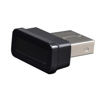 미니 USB 지문 인식기 USB용품 로그인 생체인식 지문 PC 파일 암호화 기기 window10 노트북 탁상용 지문 인식 18, 검은 색