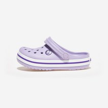 크록스 크록밴드 클로그 키즈 LAVENDER NEON 퍼플 유아동 운동화 신발 국내매장판