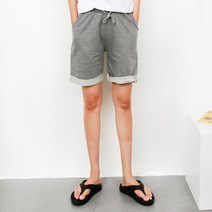 에이치스타일 SJ 롤업반바지 트레이닝 반바지 여름츄리닝