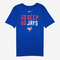 나이키 정품 MLB 토론토 블루제이스 PO 기념 반팔티
