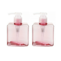 마켓에이 미니멀 펌프 공병 디스펜서 250ml, 10개, 라이트핑크 색상