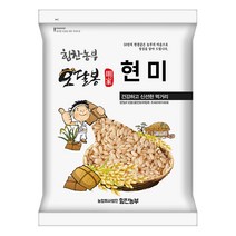 힘찬농부오달봉 2022년산 햇곡 예천 고논 국산 현미 메현미 현미쌀, 1포, 3kg