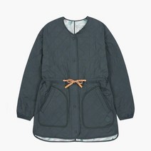 코오롱스포츠 여성 경량 퀼팅 재킷 VKJJW21716DGR, 다크 그린