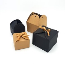골든트리 접이식 클래식 무지 사각 선물상자 10개 묶음 선물박스 포장박스 선물용 과자상자, 브라운-소 10개묶음