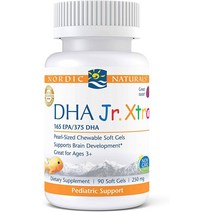 노르딕내츄럴스 주니어 엑스트라스트랭스 165 EPA / 375 DHA 츄어블 소프트젤, 250mg, 1개