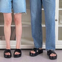 사무실 실내화 교사신발 키높이 커플신발 통굽편한 슬리퍼