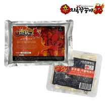지옥낙지650g 후루룩떡볶이 510g 간편하고 맛있는 양념 낚지볶음 주꾸미, 덜매