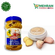 LAZZAT Ginger & Garlic Paste 750g 다진 생강 & 마늘, 1pc