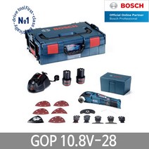 보쉬 GOP10.8V-28 충전멀티커터 만능커터 2.0Ah배터리