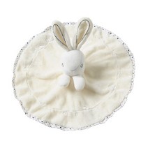 귀여운 긴 귀 아기 부드러운 이불 진정 수건 완구 어린이를 위한 토끼 인형 동물 잠자는 메이트 어린이 봉제 인형 장난감, Rabbit towel