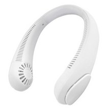 808 휴대용 넥밴드 목에거는 넥 목 선풍기 넥풍기 목풍기 목걸이형 AIR2, 화이트+발키리 5핀케이블 패키지