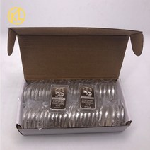 트로이 온스 100 미세 실버 도금 50 개/999 개 북서부 영토 민트 데이톤 NV 복제 불리언 바 은화 기념품, 02 50pcs