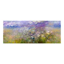 모네 [모네]명화 파노라마 캔버스 액자_4:1_수련(200x50cm), 단일옵션